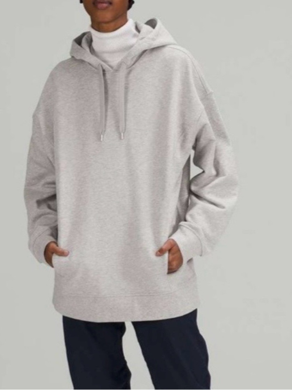 Lululemon Perfectly Oversized Hoodie
Heathered Core Light Grey Size 8